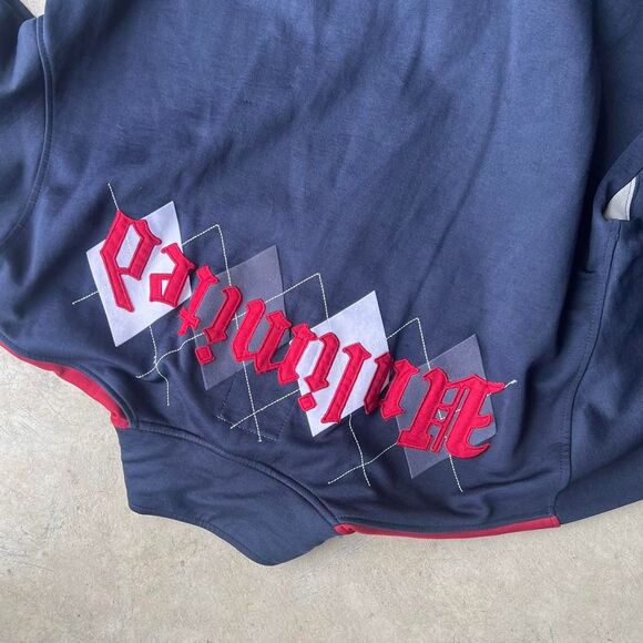 Ecko Unlimited Plaid y2k university of quarter zip Diamonds Men size XL frat - Picture 3 of 3